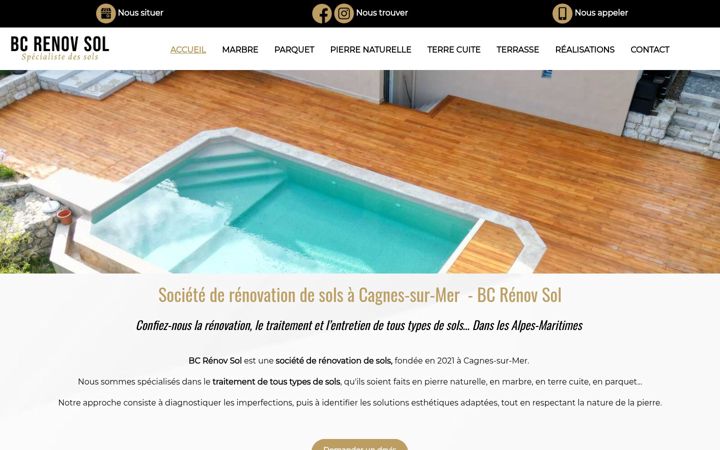 Capture d'écran de bcrenovsol.fr
