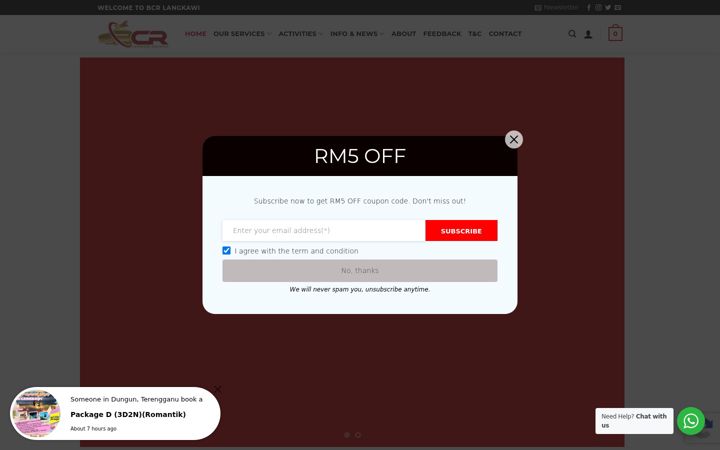Screenshot of bcrlangkawi-empire.com