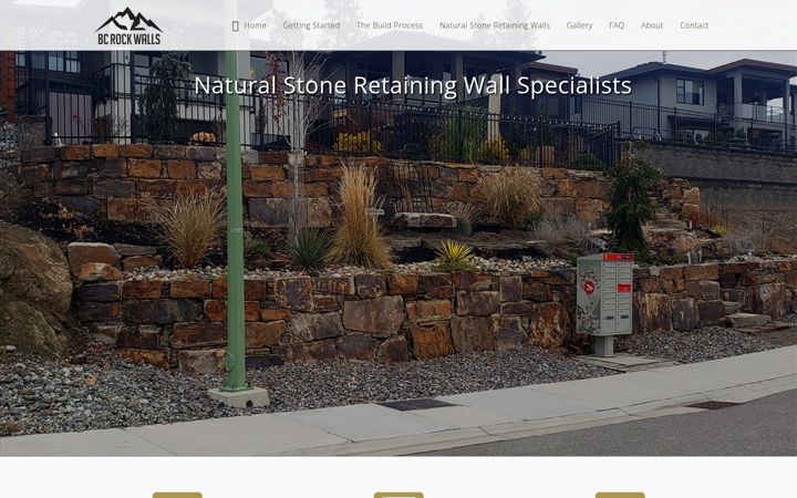Screenshot of bcrockwalls.com