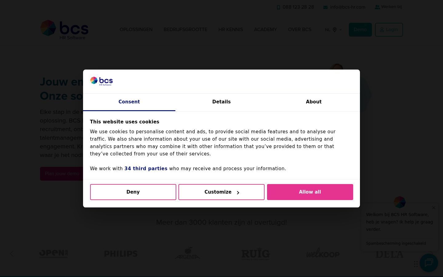 Skjámynd af samþykkisborðanum eins og hann birtist áður en nokkur samskipti fóru fram