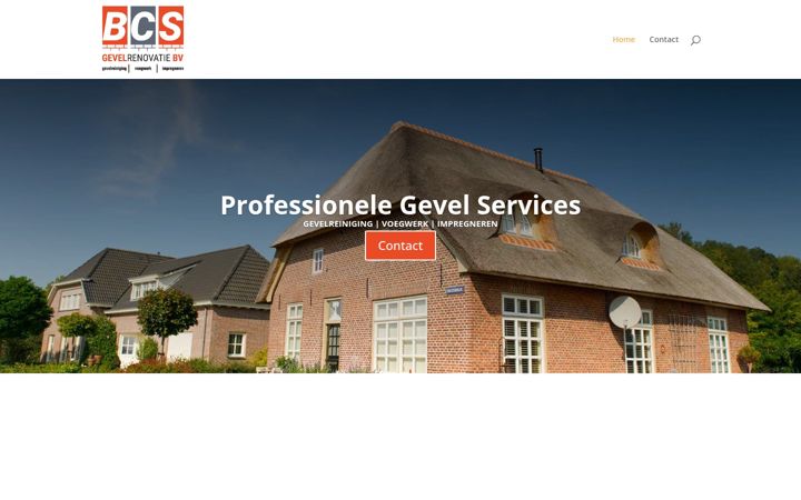Screenshot of bcsgevelrenovatiebv.nl
