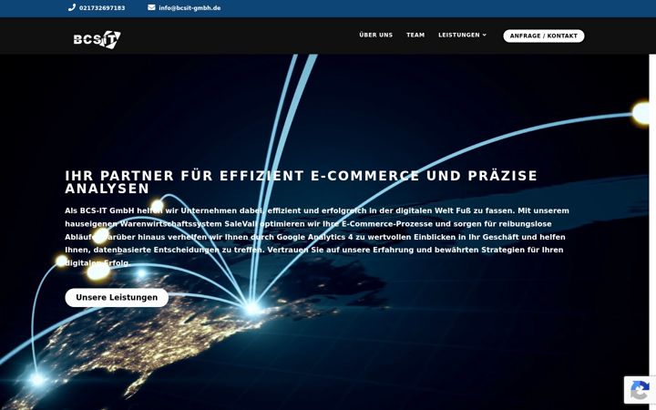 Screenshot of bcsit-gmbh.de