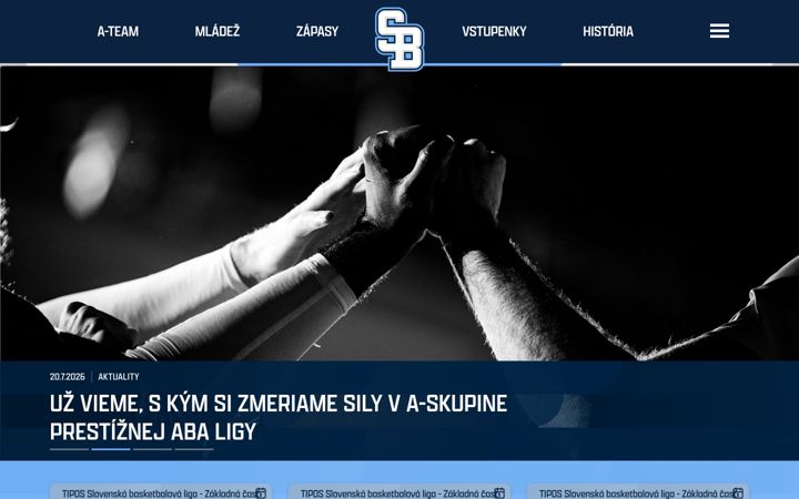 Screenshot of bcslovan.sk