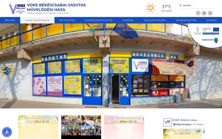 Screenshot of bcsvmh.hu