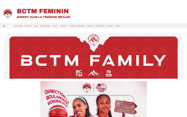 Screenshot of bctm-feminin.fr