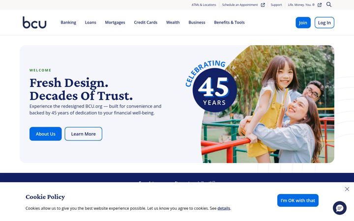Screenshot of bcu.org