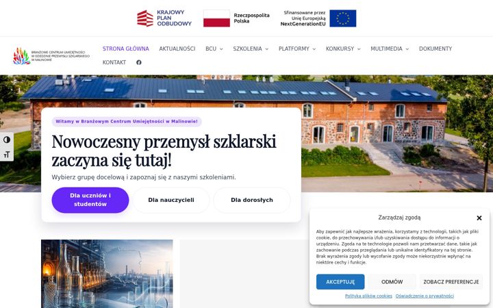 Kuvakaappaus sivustosta bcumalinowo.pl