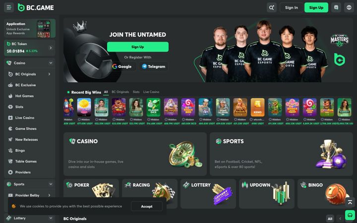 Screenshot of bcvip.co