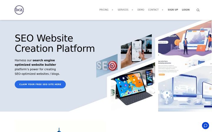Screenshot του bcz.com