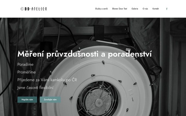 Screenshot of bd-atelier.cz