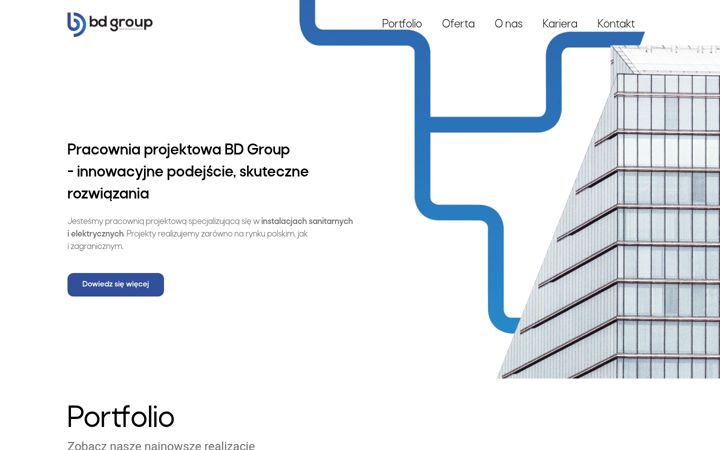 Screenshot of bd-group.pl