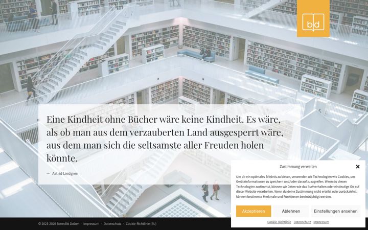 Screenshot of bd-verlag.de
