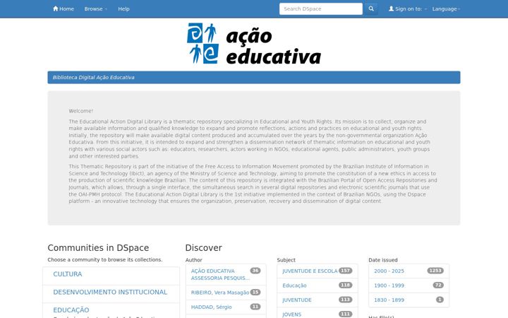 Screenshot di bdae.org.br