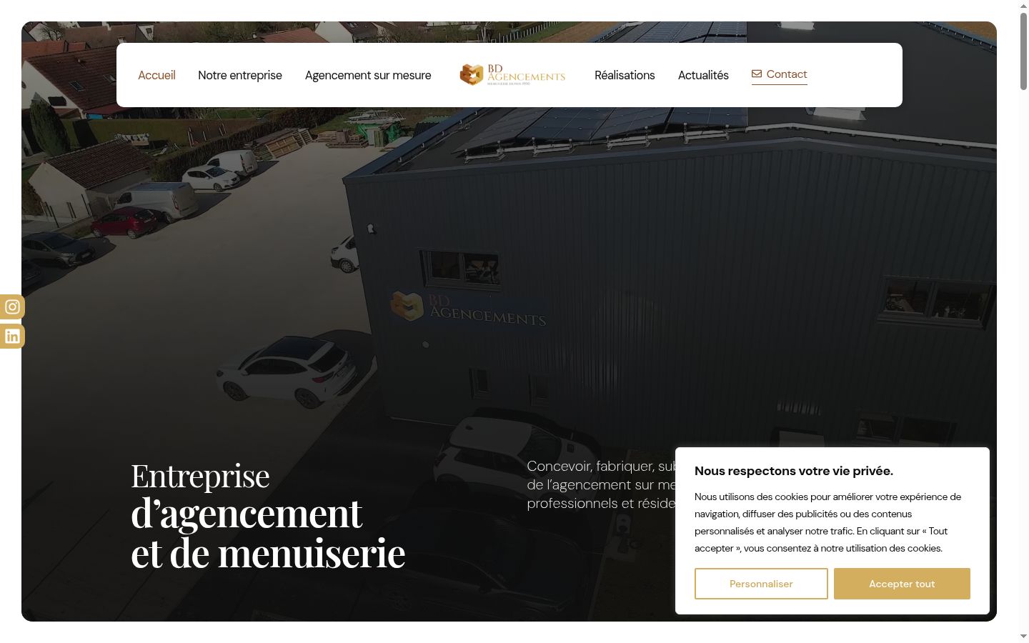 Snímka obrazovky banera súhlasu zobrazeného pred akoukoľvek interakciou