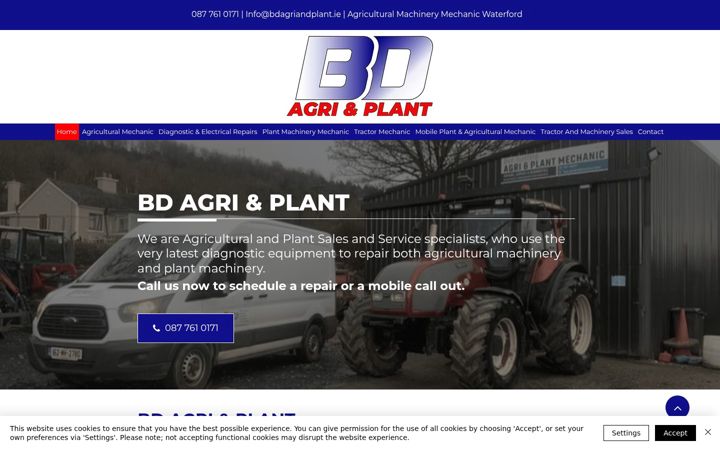 Screenshot von bdagriandplant.ie
