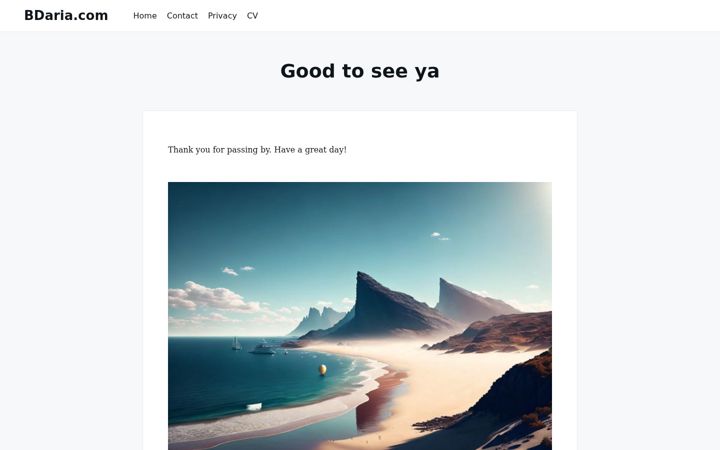 Screenshot of bdaria.com