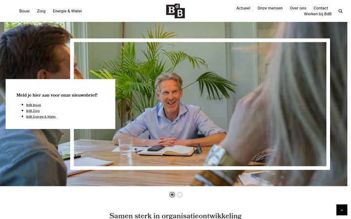 Screenshot of bdbgroep.nl
