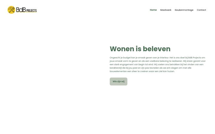 Screenshot of bdbprojects.be