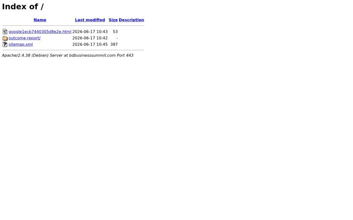Screenshot of bdbusinesssummit.com