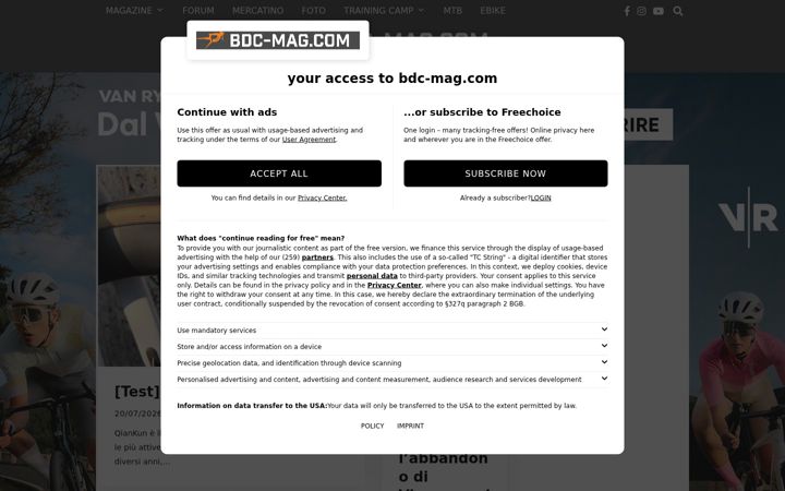 Screenshot of bdc-mag.com