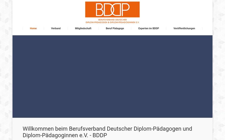Ekraanipilt saidist bddp.de