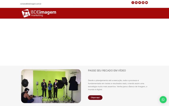 Captura de ecrã de bdeimagem.com.br
