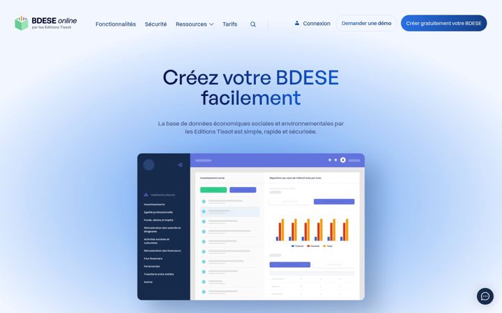 Screenshot stránky bdes-online.fr