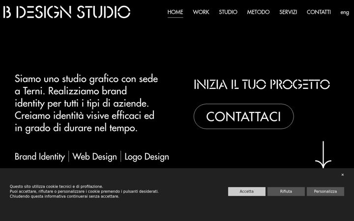 Screenshot of bdesignstudio.it