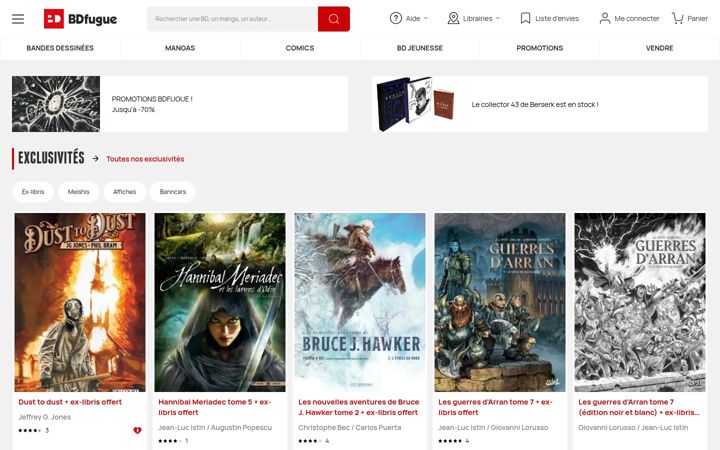 Screenshot of bdfugue.com