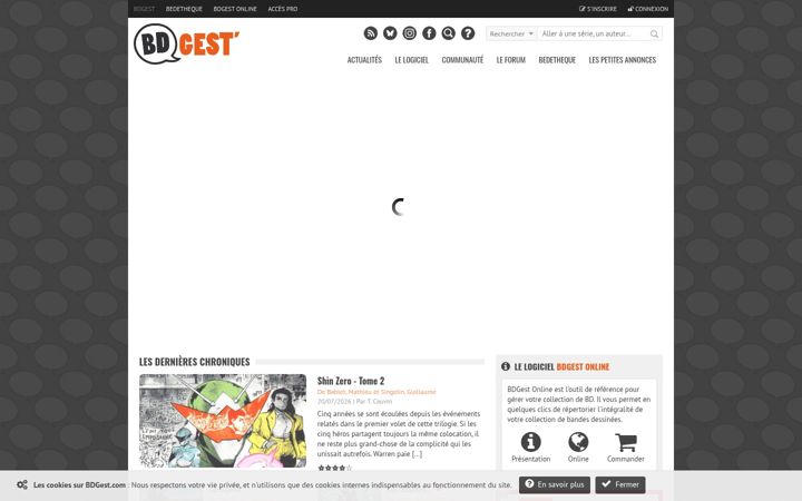 Screenshot of bdgest.com