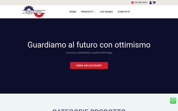 Screenshot of bditaliasrl.com