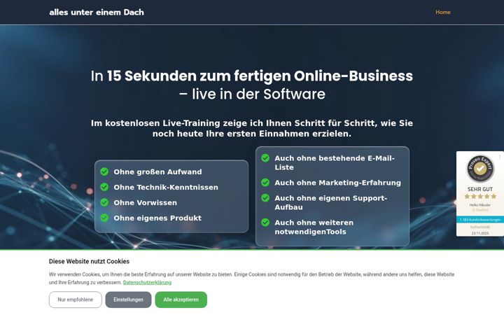 Screenshot of bdk-alles-unter-einem-dach.de