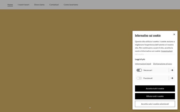 Screenshot of bdmcostruzionisrl.it
