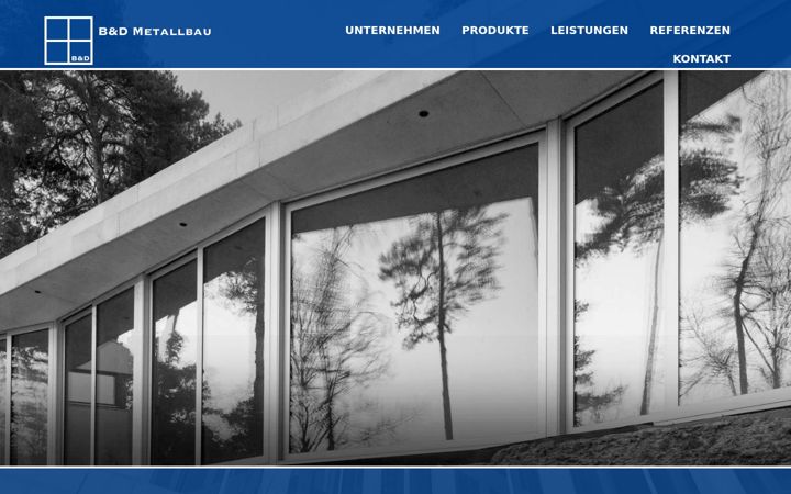 Screenshot van bdmetallbau.de