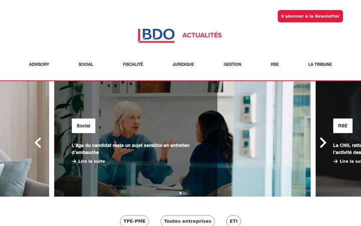Screenshot of bdo-actualites.fr