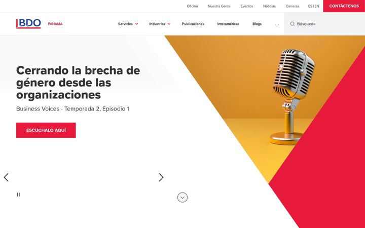 Snímek obrazovky bdo.com.pa