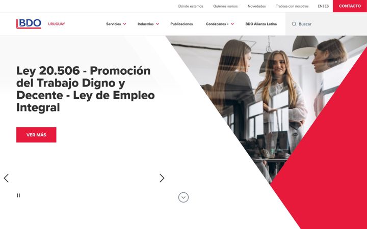 Screenshot of bdo.com.uy