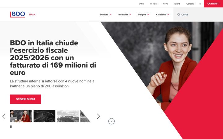 Screenshot of bdo.it