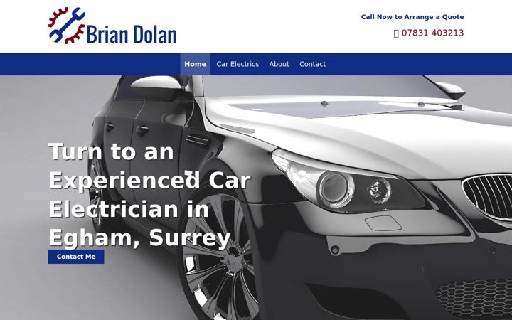 Screenshot of bdolanautoelectrics.co.uk