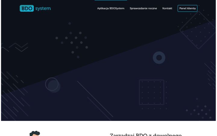 Screenshot of bdosystem.pl