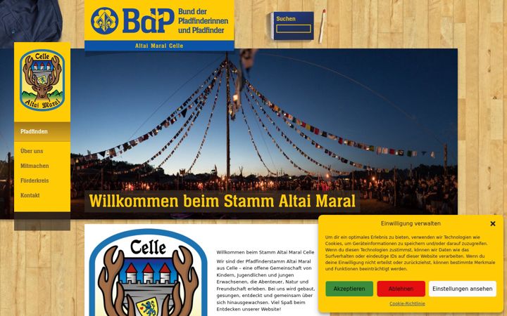 Screenshot van bdp-celle.de