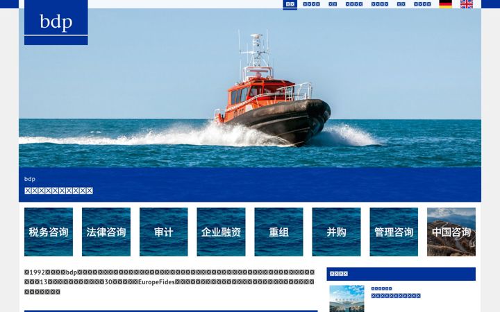 Screenshot of bdp-team.cn
