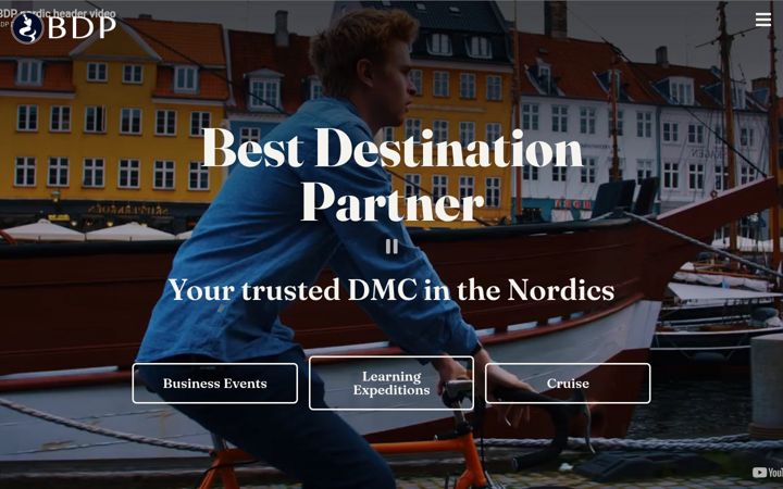 Screenshot of bdp.dk
