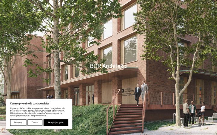 Screenshot of bdr-architekci.pl