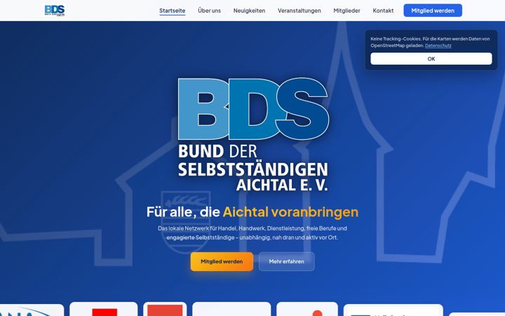 Screenshot of bds-aichtal.de
