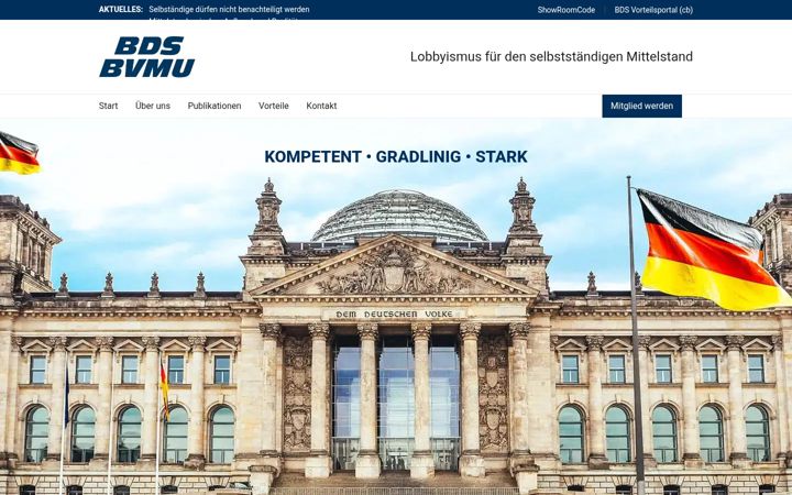 Screenshot of bds-nrw.de