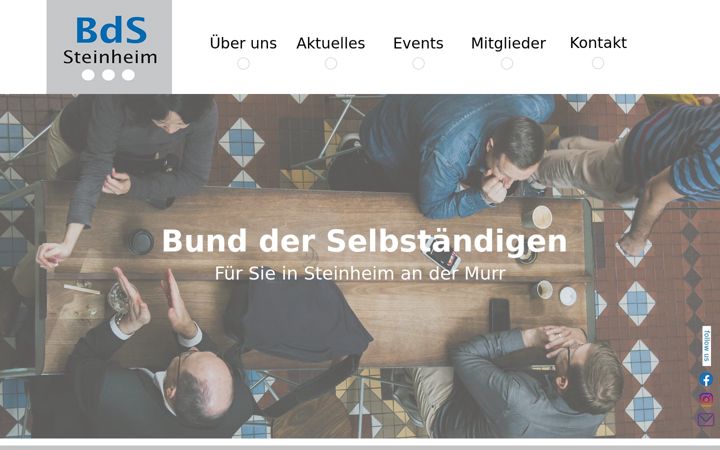 Screenshot of bds-steinheim.de