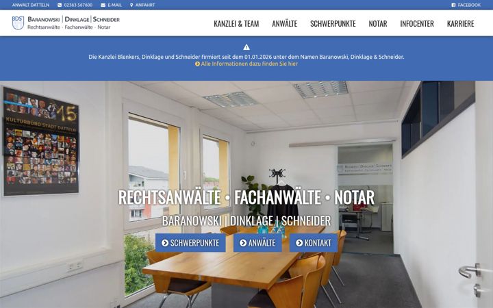 Screenshot of bds.ruhr