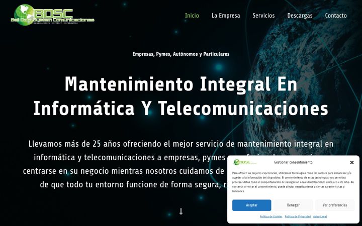 Screenshot ta' bdsc.es