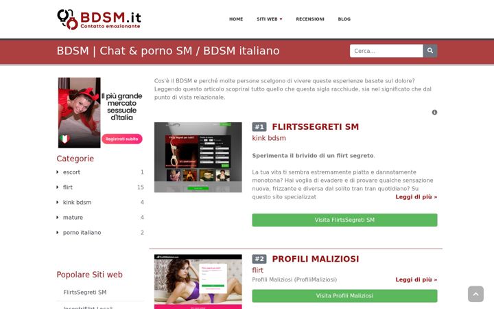 Screenshot of bdsm.it